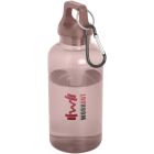 Oregon 400 ml RCS certified recycled plastic water bottle with carabiner