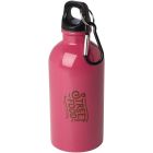 Oregon 400 ml RCS certified single wall stainless steel water bottle with carabiner
