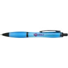 Nash recycled plastic ballpoint pen with black trims (black ink)