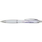 Nash RCS recycled plastic ballpoint pen with coloured barrel and grip (blue ink)