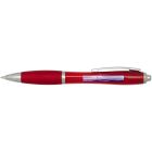 Nash RCS recycled plastic ballpoint pen with coloured barrel and grip (blue ink)