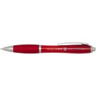 Nash RCS recycled plastic ballpoint pen with coloured barrel and grip (black ink)