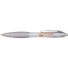 Nash RCS recycled plastic ballpoint pen with coloured barrel and grip (black ink)