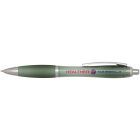 Nash RCS recycled plastic ballpoint pen with coloured barrel and grip (black ink)