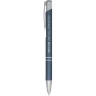 Moneta soft touch ballpoint pen (black ink)