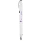 Moneta aluminium click ballpoint pen (black ink)