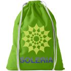 Oregon 100 g/m² Cotton Branded Drawstring Bag 5L