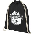 Oregon 140 g/m² cotton drawstring bag 5L