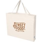 Odessa 220 g/m² GRS recycled cotton tote bag 40L