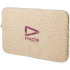 Bear 13\" GRS recycled sherpa laptop sleeve 2L