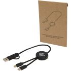 Citala 5-in-1 recycled plastic 30 cm data sync and 27W fast charge cable