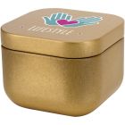 Tindra square tin candle with vanilla aroma