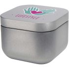 Tindra square tin candle with vanilla aroma
