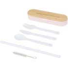 Runa cutlery set with bamboo lid