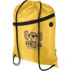 Oriole RPET drawstring bag with zipped front pocket 5L