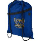 Oriole RPET drawstring bag with zipped front pocket 5L