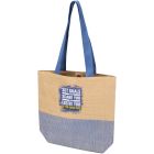Rhythm straw paper tote bag 10L