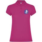 Star short sleeve women's polo