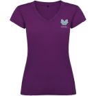 Victoria 155 g/m² short sleeve women's v-neck t-shirt