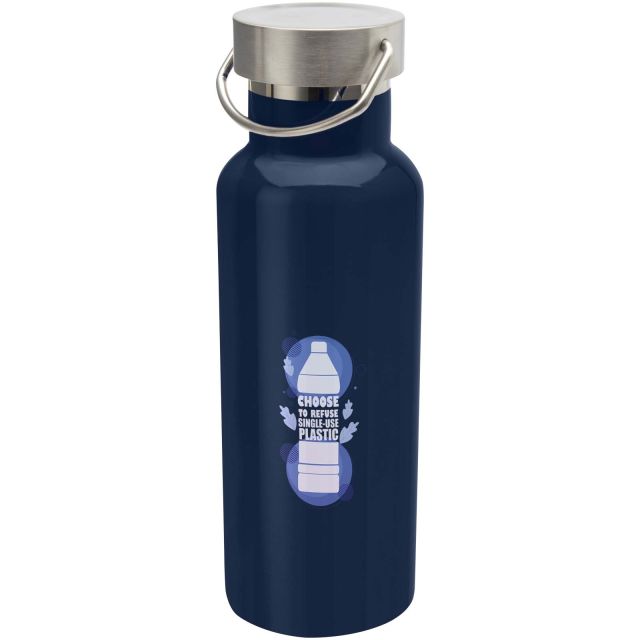 Thor 500 ml RCS certified recycled stainless steel water bottle