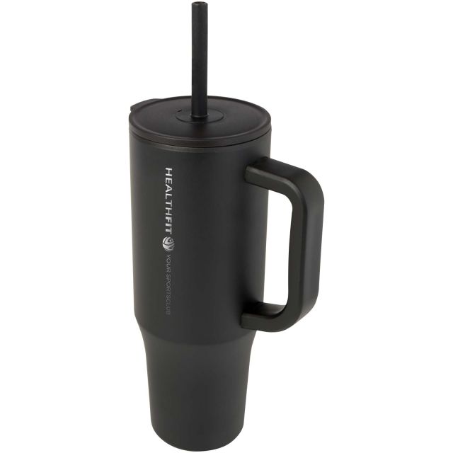 Brady 900 ml RCS certified insulated tumbler with silicone straw