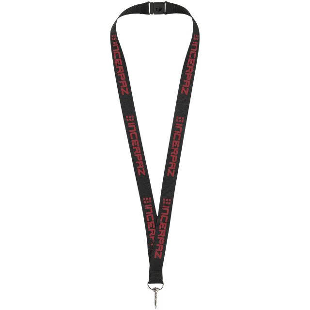 Lago Custom Branded Lanyard with break-away closure