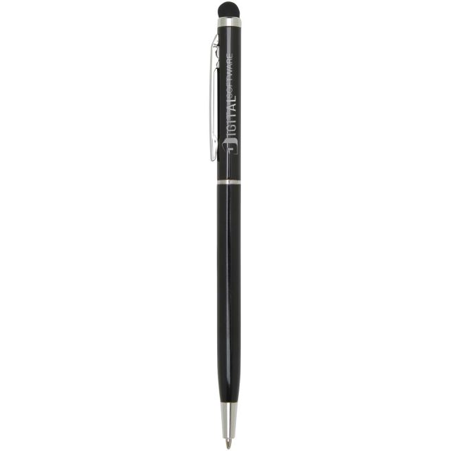Ore aluminium ballpoint pen with stylus (blue ink)