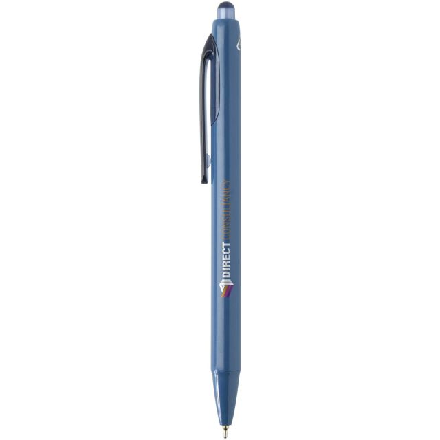 Glen RCS recycled bi-injected ballpoint pen (blue ink)