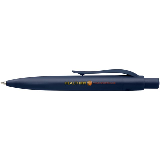 Ramin recycled plastic mini ballpoint pen (blue ink)