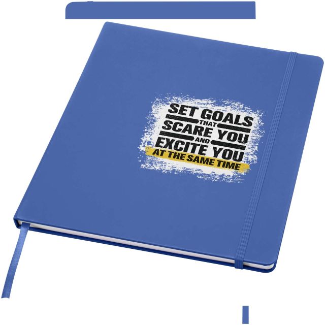 Spectrum A4 hard cover notebook