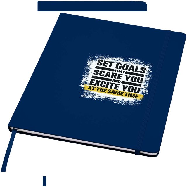 Spectrum A4 hard cover notebook