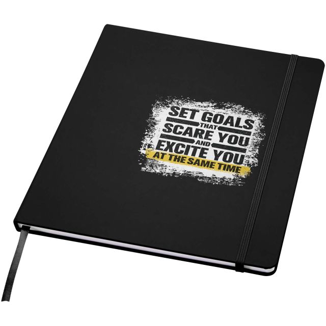 Spectrum A4 hard cover notebook