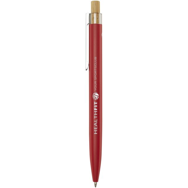 Nooshin recycled aluminium ballpoint pen (blue ink)