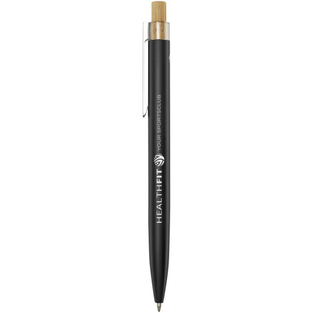 Nooshin recycled aluminium ballpoint pen (black ink)
