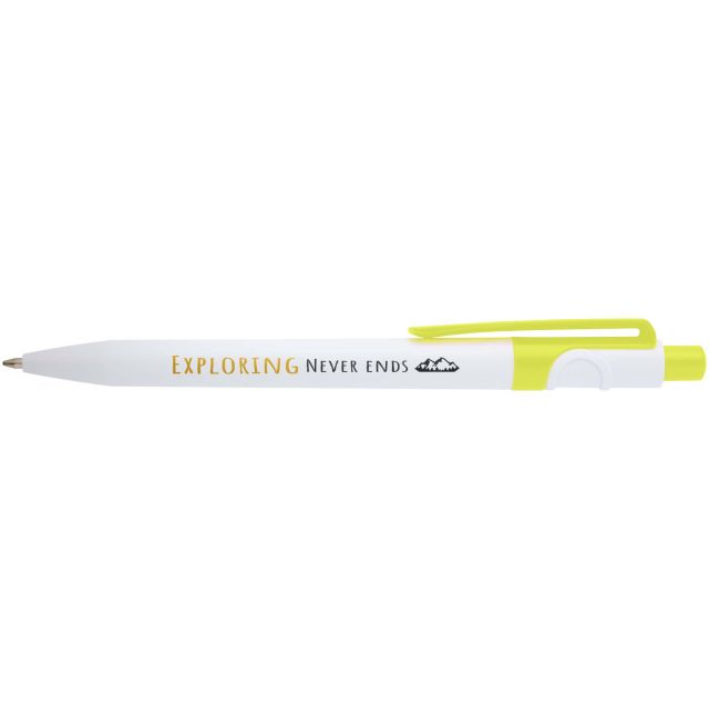 Unica recycled plastic ballpoint pen (blue ink)