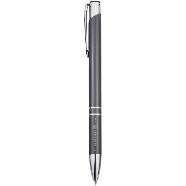 Moneta recycled aluminium ballpoint pen (blue ink)