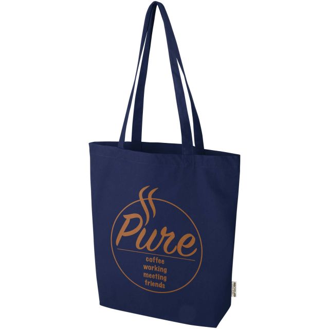 Florida 270 g/m² GRS recycled tote bag 10L