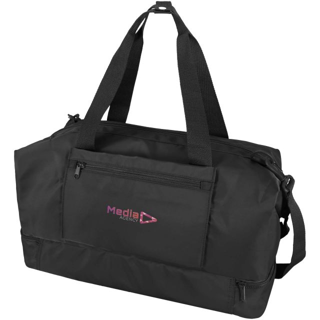 Trip Aware™ recycled travel duffel bag 42L
