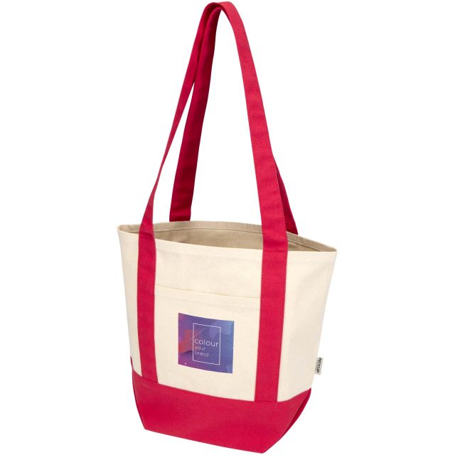 Sam 320 g/m² GRS recycled mini cotton tote bag