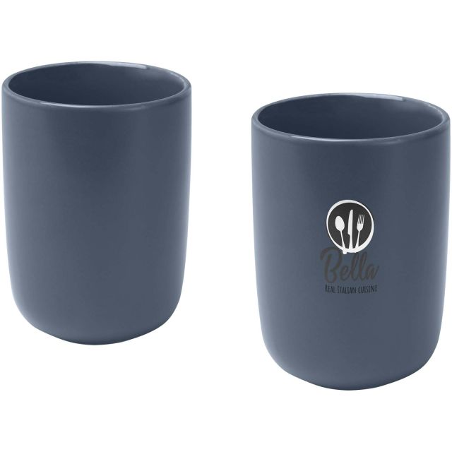 Male 350 ml ceramic cups - set of 2