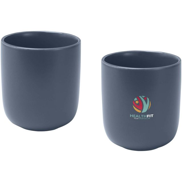 Male 200 ml ceramic cups - set of 2