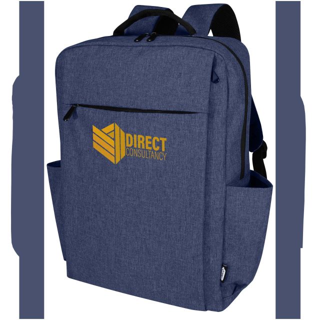 Libra 15” GRS recycled laptop backpack 15L