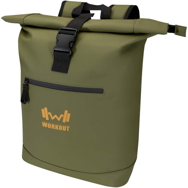 Resi Plus 15" GRS recycled roll-top backpack 18L