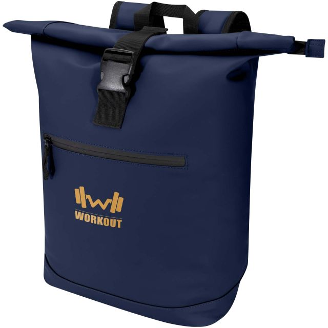 Resi Plus 15" GRS recycled roll-top backpack 18L