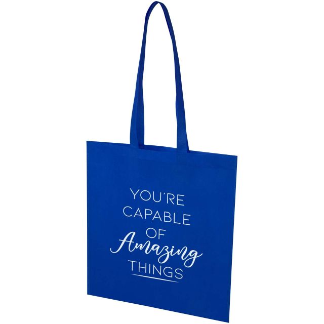 EcoSeal GRS recycled nonwoven convention tote bag 6L