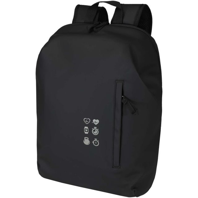 Resi Plus 15" GRS recycled anti-theft backpack 18L
