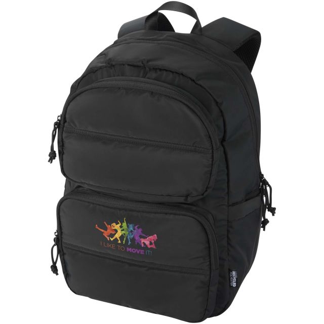 Puffer 15.6" GRS recycled laptop backpack 18L
