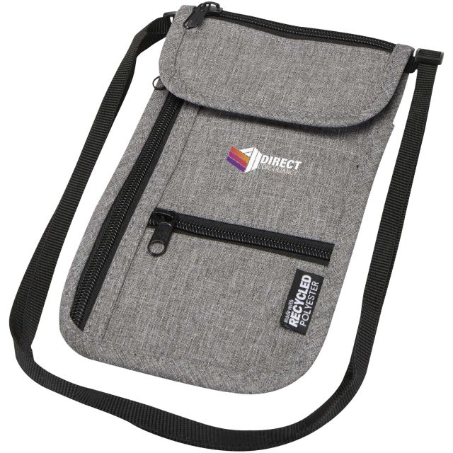 Ross GRS recycled smart travel pouch