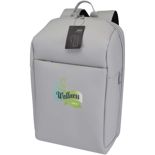 SMART 15" GRS recycled laptop backpack 18L