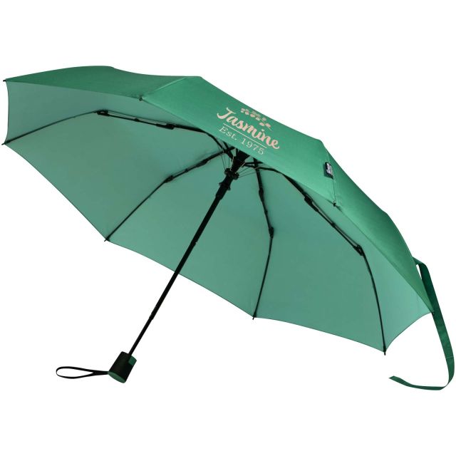 Agnes 21" foldable auto open RPET umbrella